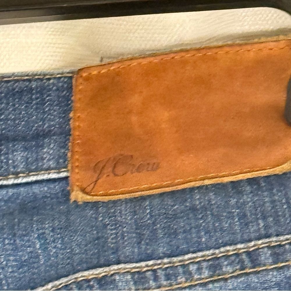 Dark Blue Distressed Women’s Jeans - Picture 7 of 12